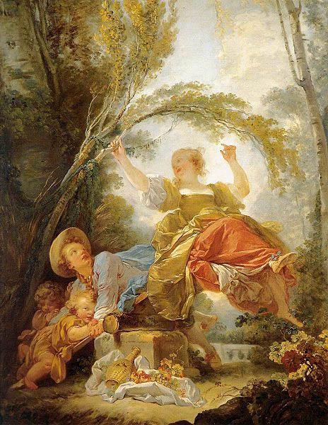 Jean-Honore Fragonard The See-Saw oil painting image